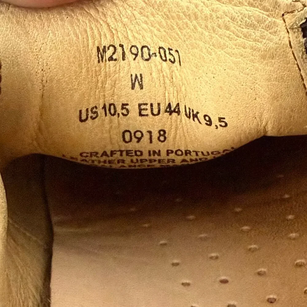Samuel Hubbard Frequent Traveler Shoes Mens 10.5 Wide Brown Suede Slip On Vibram